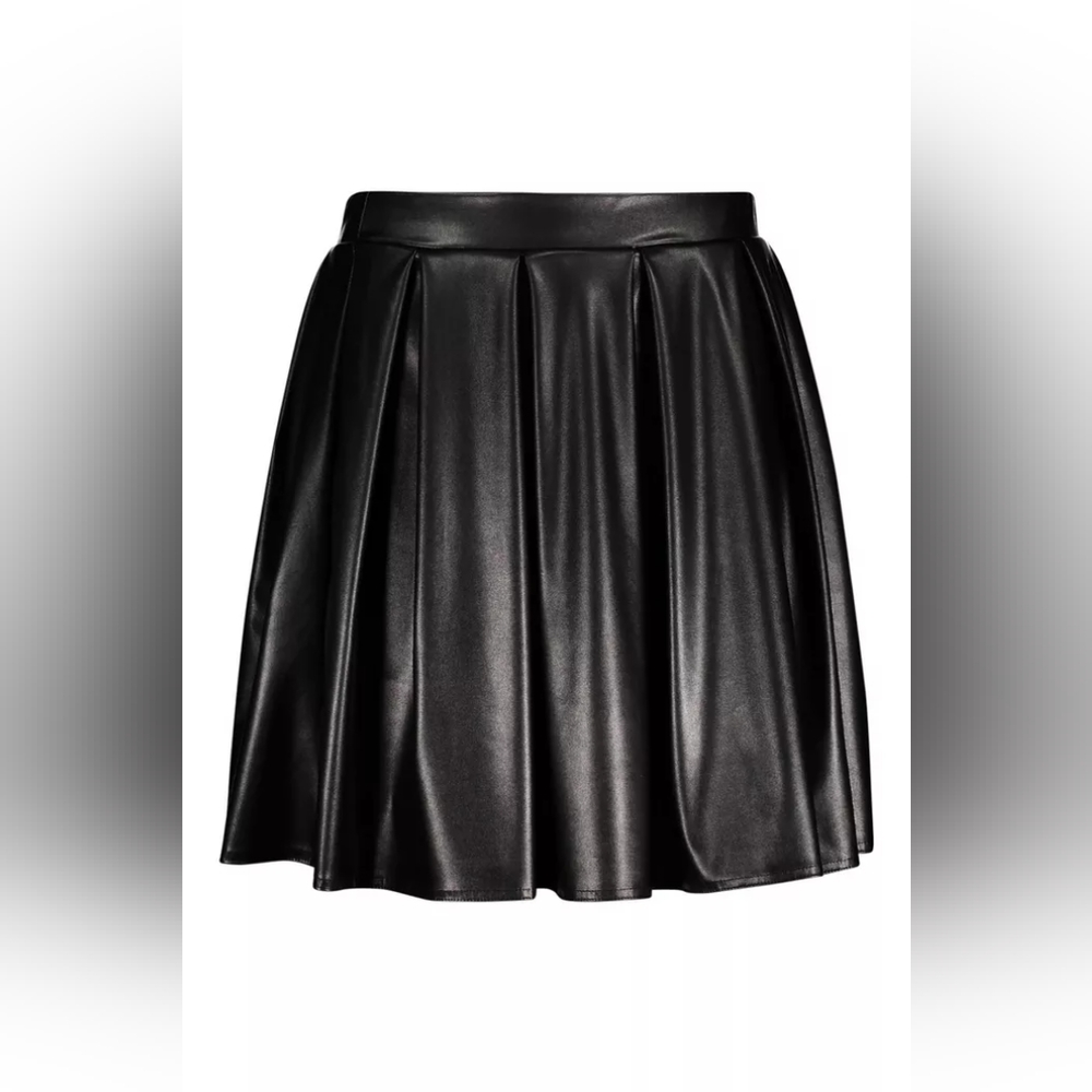 Boohoo Black Skater Skirt